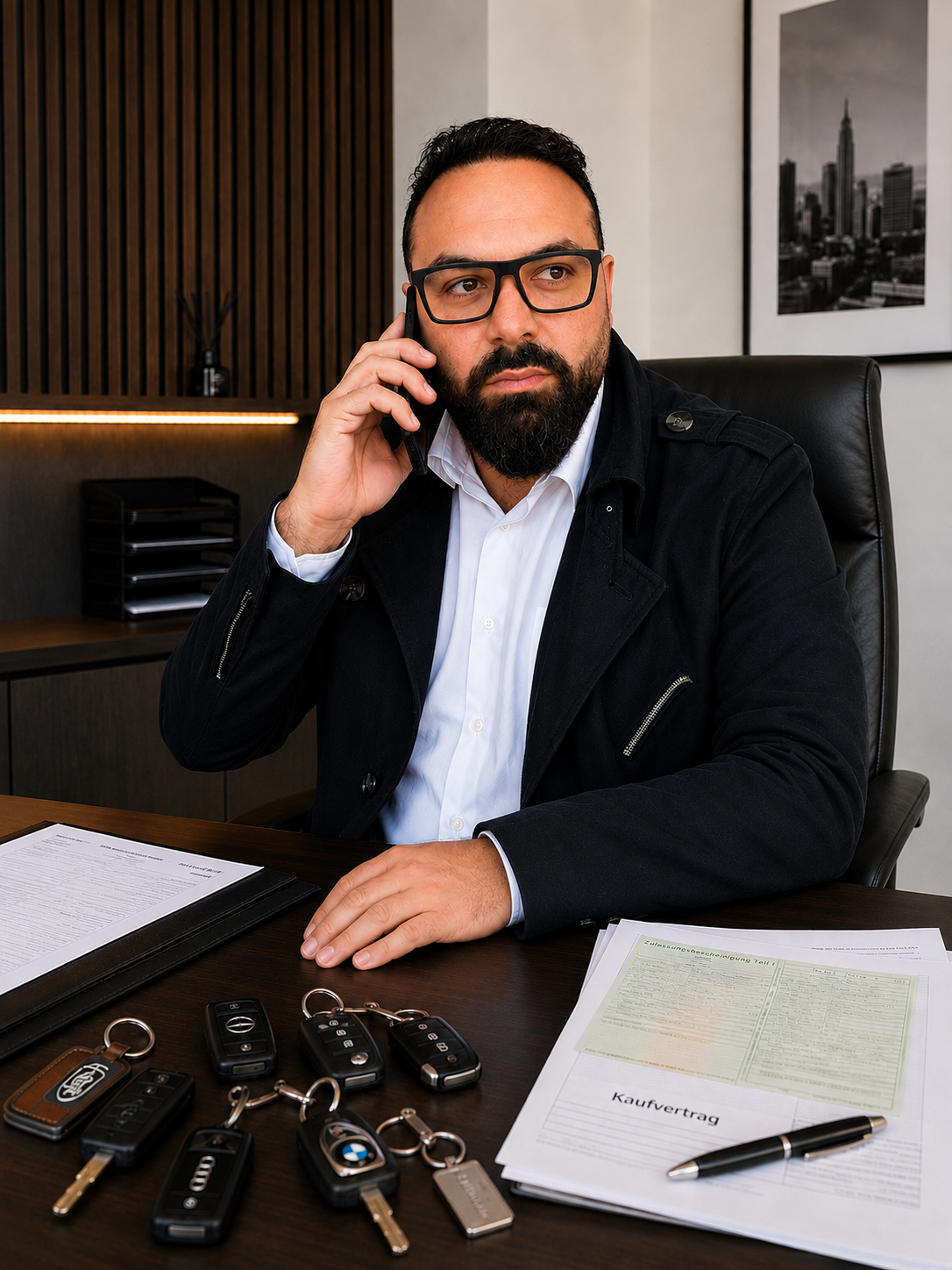Persönlicher Ansprechpartner bei der telefonischen Fahrzeugvermittlung
